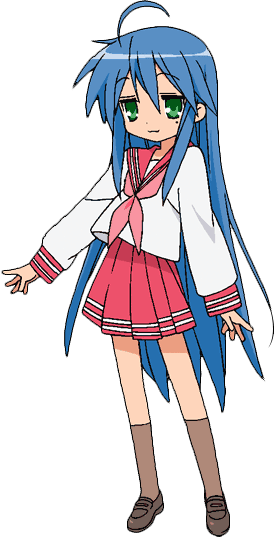 This is the Avatar Image for the Konata Izumi (Lucky Star) AI Voice and Text to Speech Generator